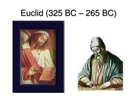 Euclid (325 BC .